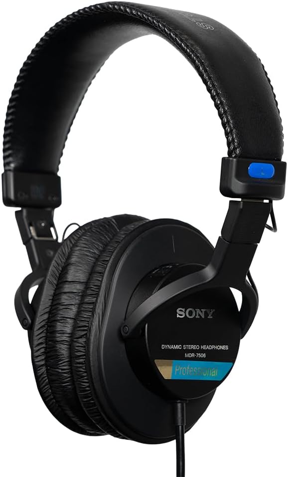 Sony MDR-7506 Professional Studio Monitor Headphones