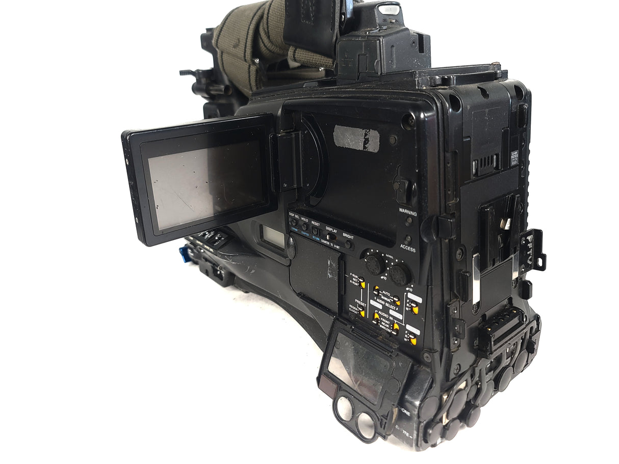 Sony PDW-F800 Camera Body w/ Chrosziel 401-50 V-Mount Baseplate, Carry Strap