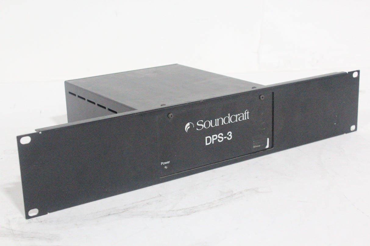 Soundcraft DPS-3 Power Supply for the GB and Live Series Mixing Consoles W/ Frame for Rackmounting
