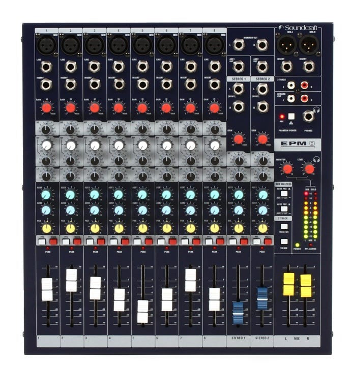 Soundcraft EPM8 Series 8x2-Channel Mixer