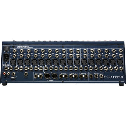 Soundcraft FX16II 16-Channel Live / Recording Mixer with Lexicon Effects Processor