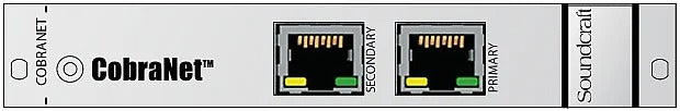 Soundcraft RS2496SP ViSB 32-Ch I/O Cobranet Card