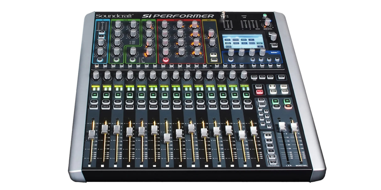 Soundcraft Si Performer 1 Digital mixer w/ Built-in Automated Lighting Controller
