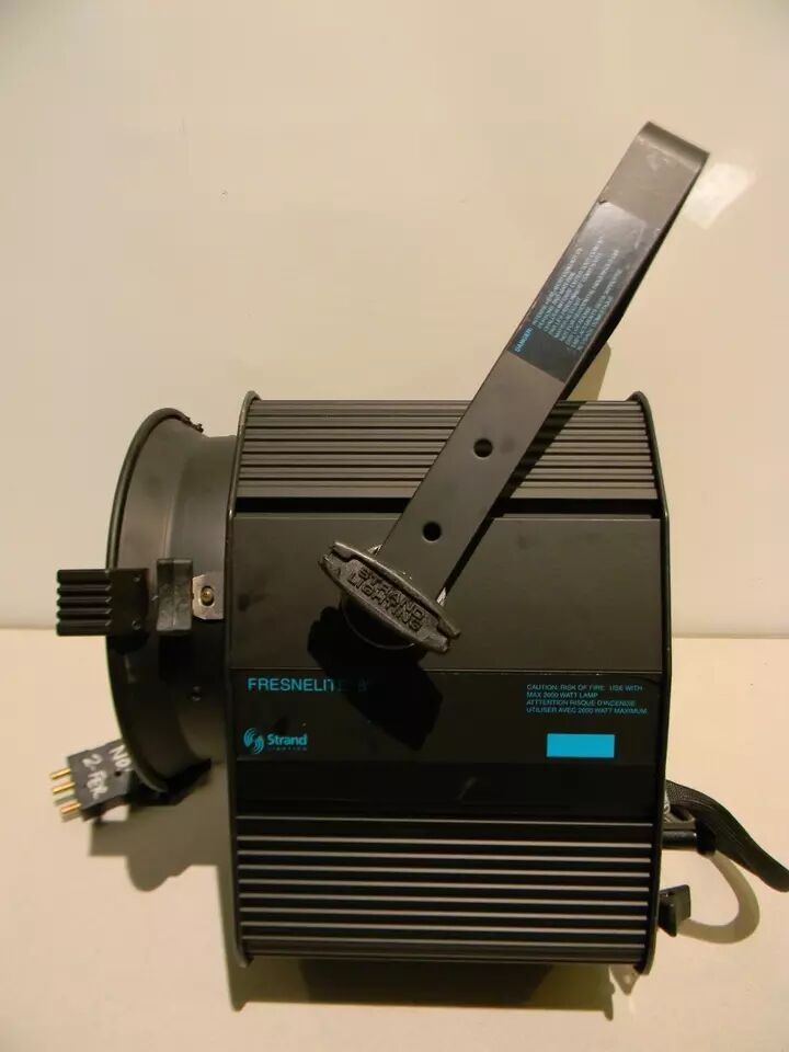 Strand Lighting Fresnelite 2KW 8" Fresnel Studio Lights w/ Stage-Pin Connectors
