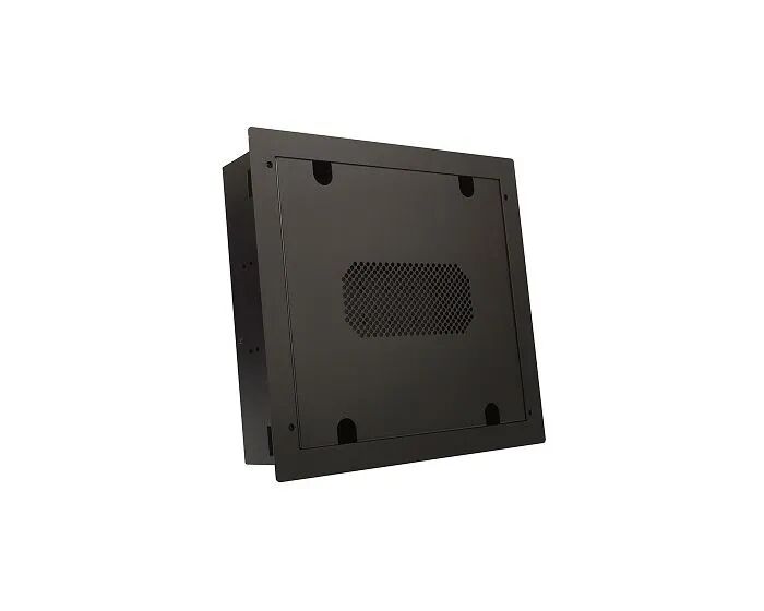Strong SM-RBX-PRO-14-BLK 14"x14" VersaBox Pro Recessed Dual Layer Flat Panel Solution