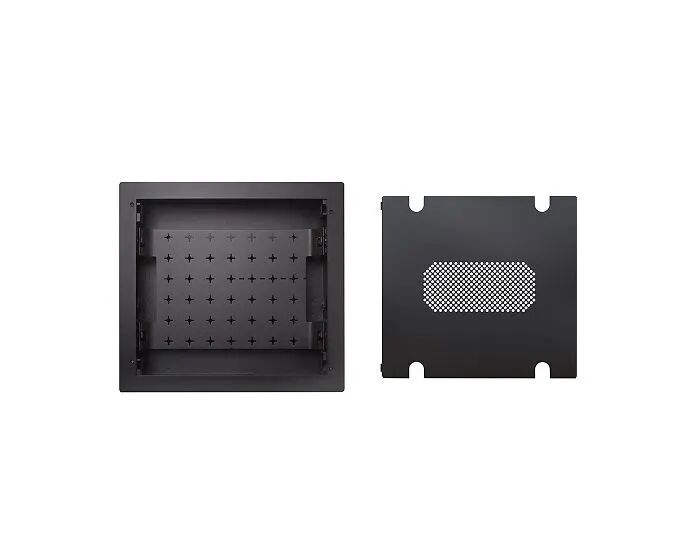 Strong SM-RBX-PRO-14-BLK 14"x14" VersaBox Pro Recessed Dual Layer Flat Panel Solution