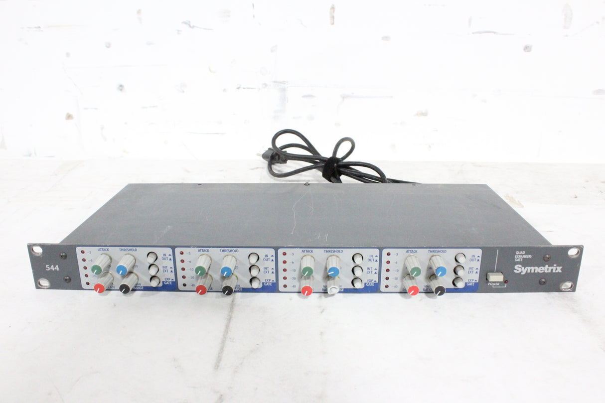 Symetrix 544 Quad Expander / Gate (Damaged Knob)