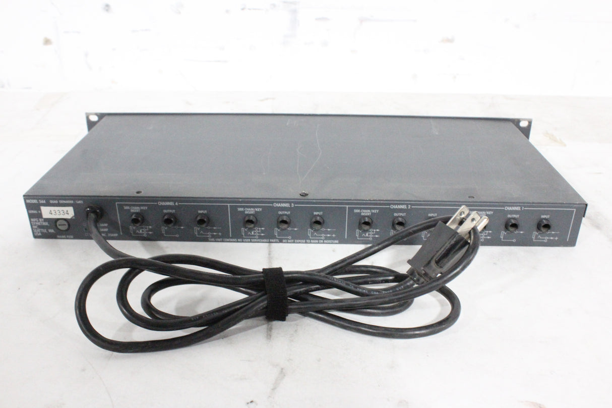 Symetrix 544 Quad Expander / Gate (Damaged Knob)
