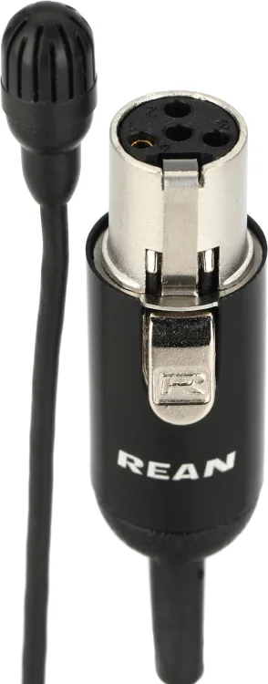 Shure TwinPlex TL46B/O-MTQG Omnidirectional Lavalier Microphone with TA4F Connector - Black