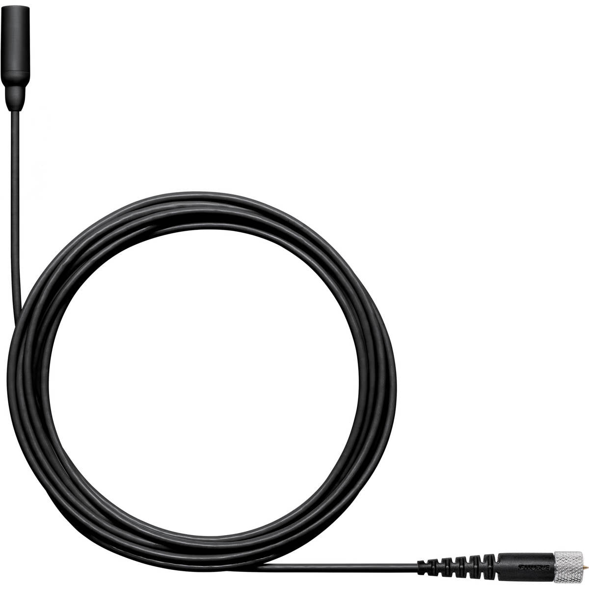Shure TwinPlex TL48 Omnidirectional Lavalier Microphone, Tailored, MicroDot, Black, with Accessories