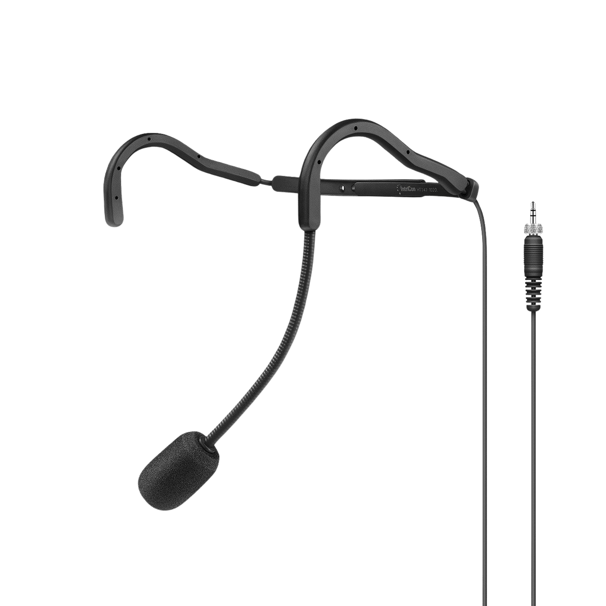 Sennheiser HT747BLACK Supercardioid Sweat-Resistant Fitness Headset Microphone with Neckband (Black/Black)
