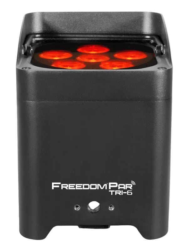 CHAUVET DJ Freedom Par Tri-6 Battery Powered RGB LED PAR with Wireless DMX
