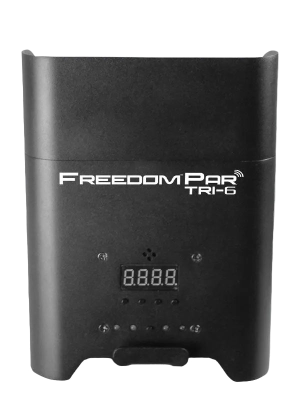 CHAUVET DJ Freedom Par Tri-6 Battery Powered RGB LED PAR with Wireless DMX