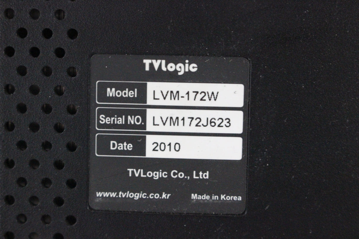 TV Logic LVM-172W 14" Wide Screen Multi Format LCD Monitor