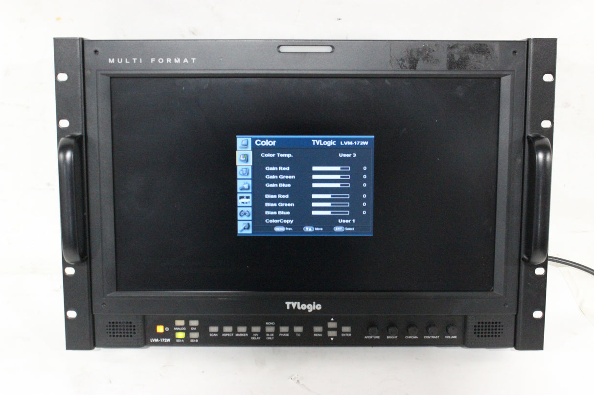 TV Logic LVM-172W 14" Wide Screen Multi Format LCD Monitor