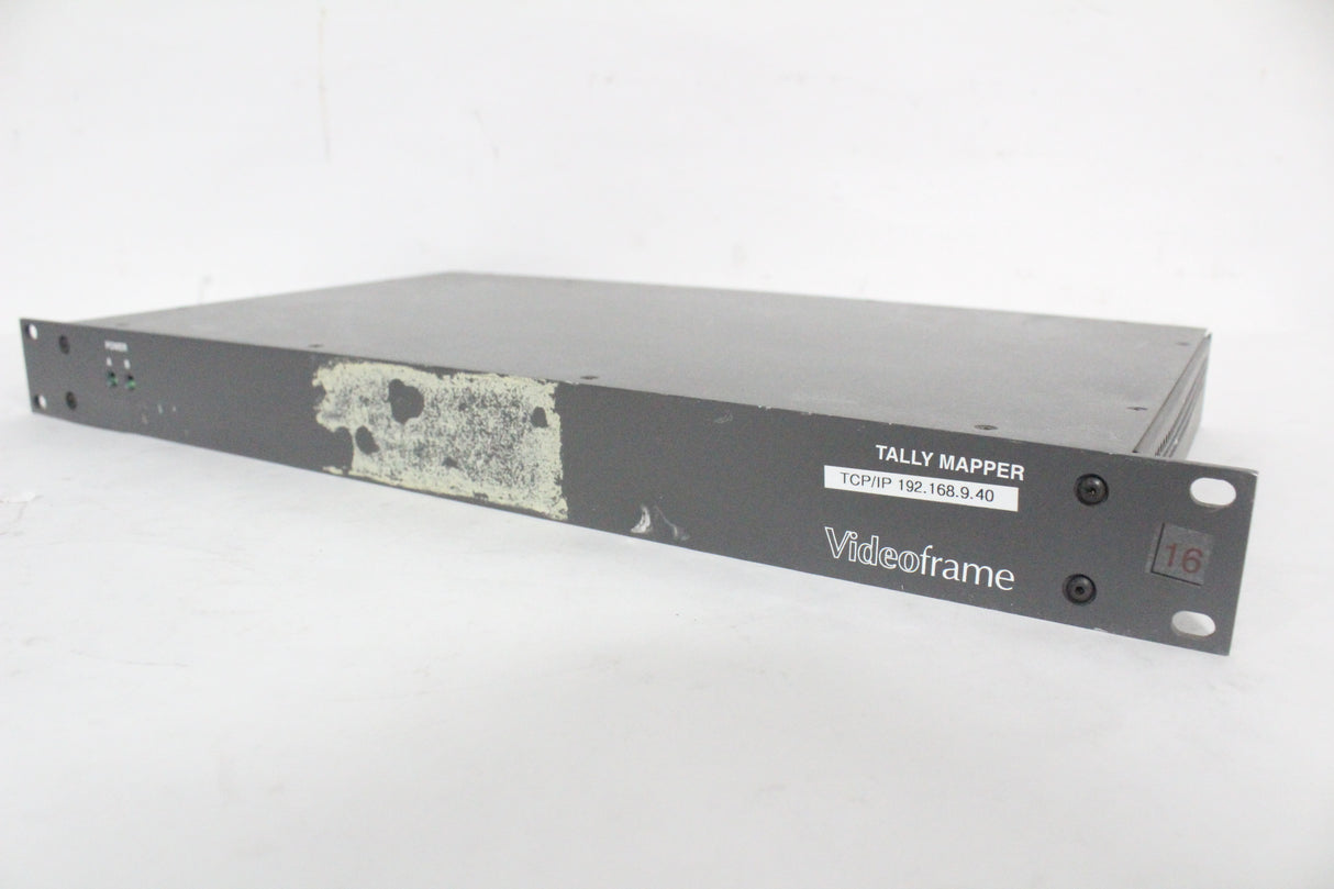 Tally Mapper Video Frame Model VF0010-00
