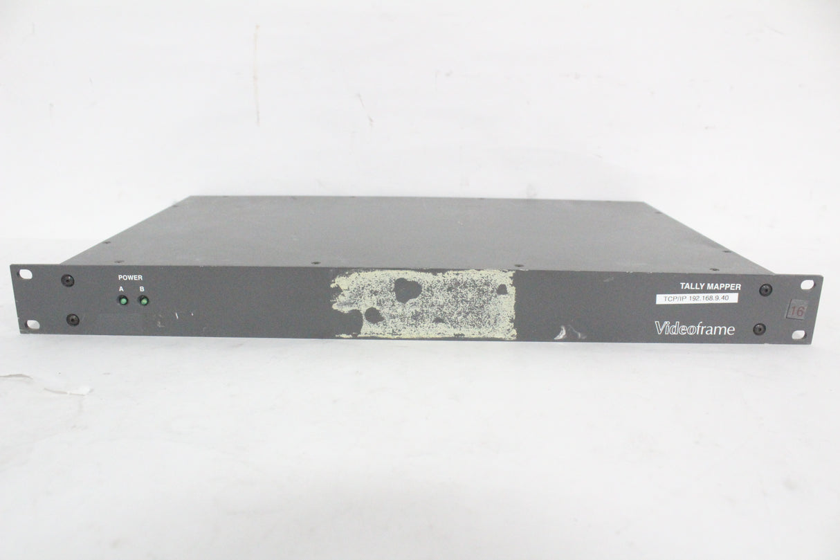 Tally Mapper Video Frame Model VF0010-00