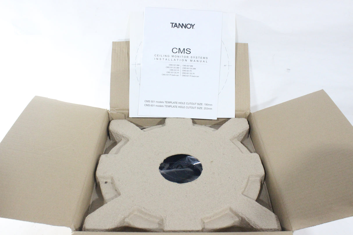 Tannoy 6" Full-Range Ceiling Loudspeaker with Dual-Concentric Driver (Blind Mount, Pair)