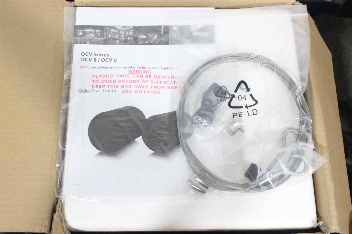 Tannoy OCV 6 / 6" Coaxial Full-Range Pendant Loudspeaker