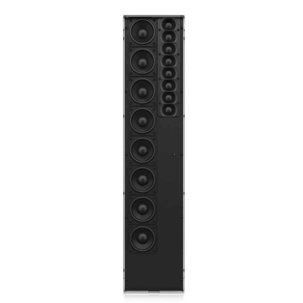 Tannoy QFLEX 16-WP Digitally Steerable Powered Column Array Loudspeaker with 16 Independently Controlled Drivers, Integrated DSP and BeamEngine GUI Control for Installation Applications (Weather Protected)