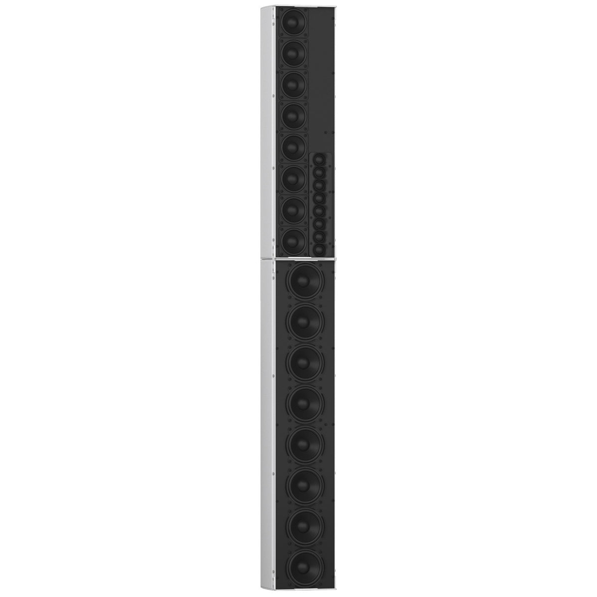 Tannoy QFLEX 24-WP Digitally Steerable Powered Column Array Loudspeaker with 24 Independently Controlled Drivers, Integrated DSP and BeamEngine GUI Control for Installation Applications (Weather Protected)