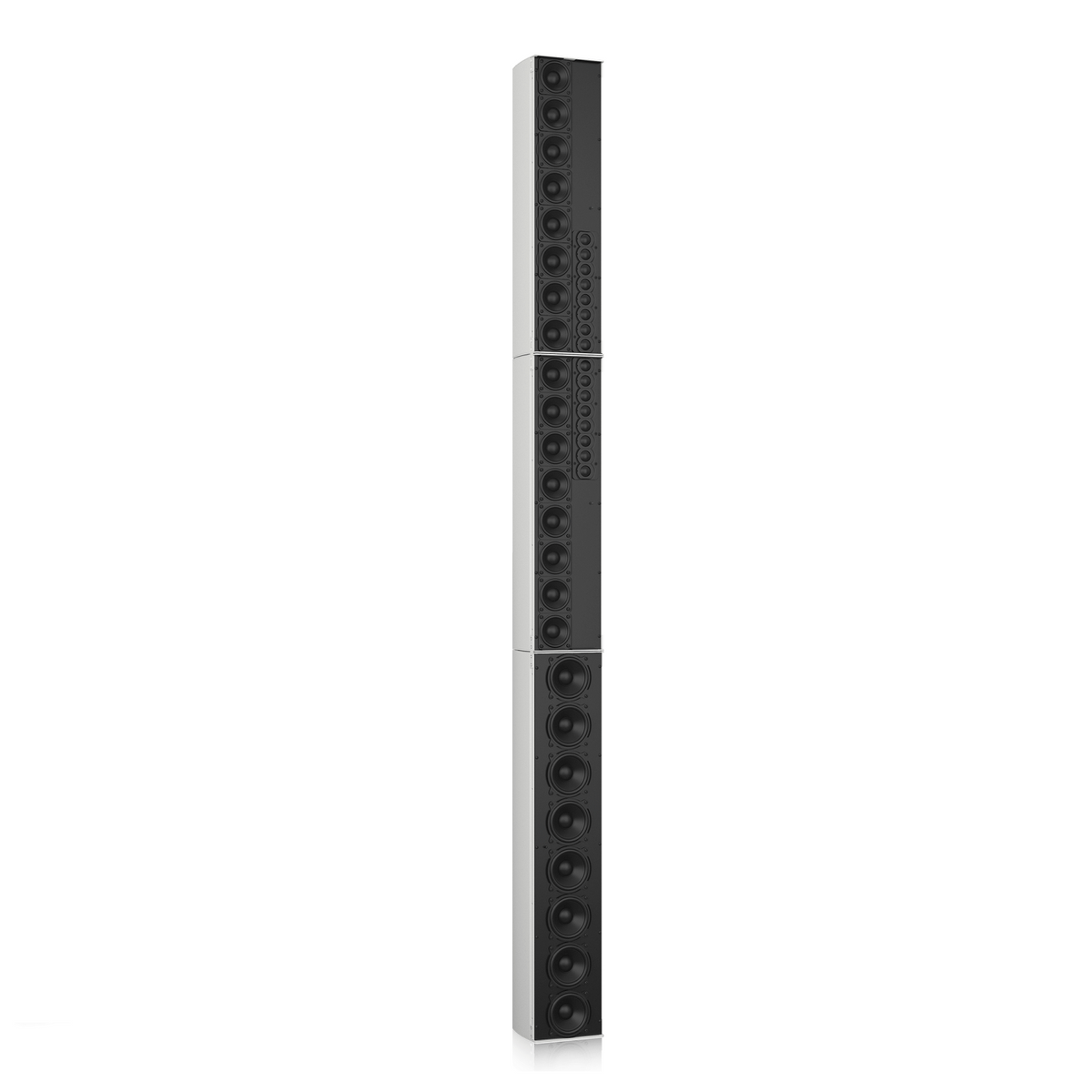 Tannoy QFLEX 40-WP Digitally Steerable Powered Column Array Loudspeaker with 40 Independently Controlled Drivers, Integrated DSP and BeamEngine GUI Control for Installation Applications (Weather Protected)