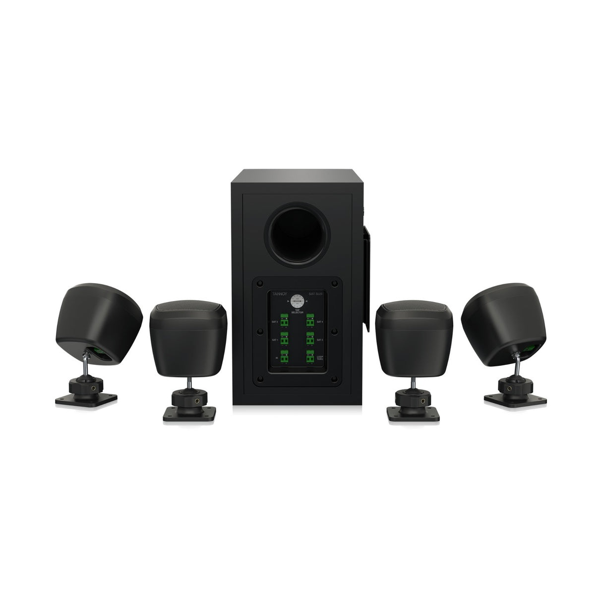 Tannoy SAT SUB 4PACK Packaged Satellite-Subwoofer Loudspeaker System for Commercial Applications