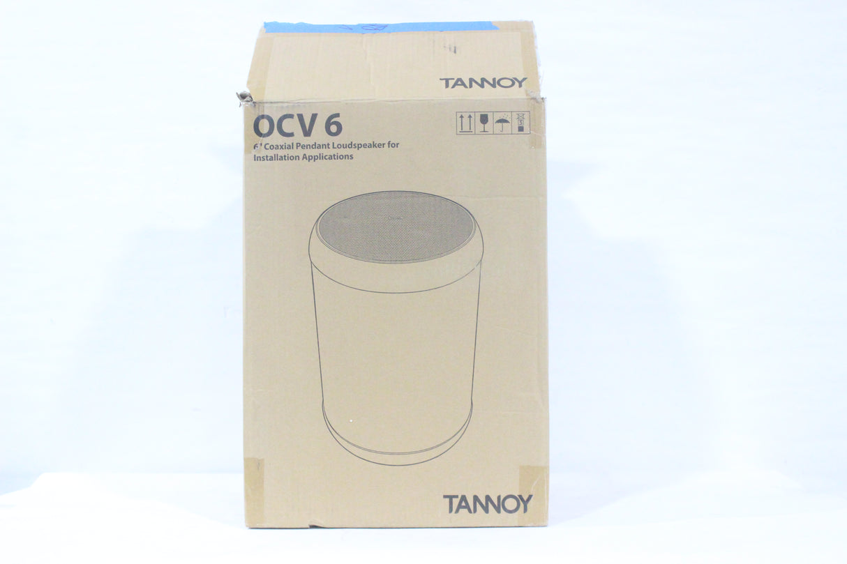 Tannoy TA-OCV6-BK 6" Coaxial Pendant Loudspeaker for Installation Applications