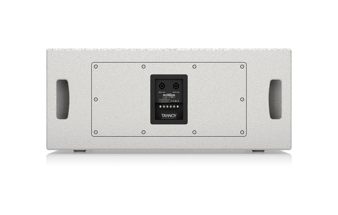 Tannoy VSX 8.2BP-WH Twin 8" Compact Band Pass Passive Subwoofer for Portable and Installation Applications (White)