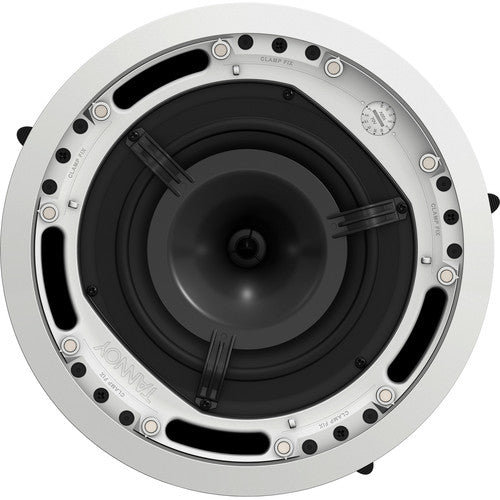 Tannoy CMS803DC-Q 803DC Q 8" Full Range Ceiling Loudspeaker w/ Dual Concentric Driver w/ Q-Centric Waveguide for Installation Applications (Blind Mount)
