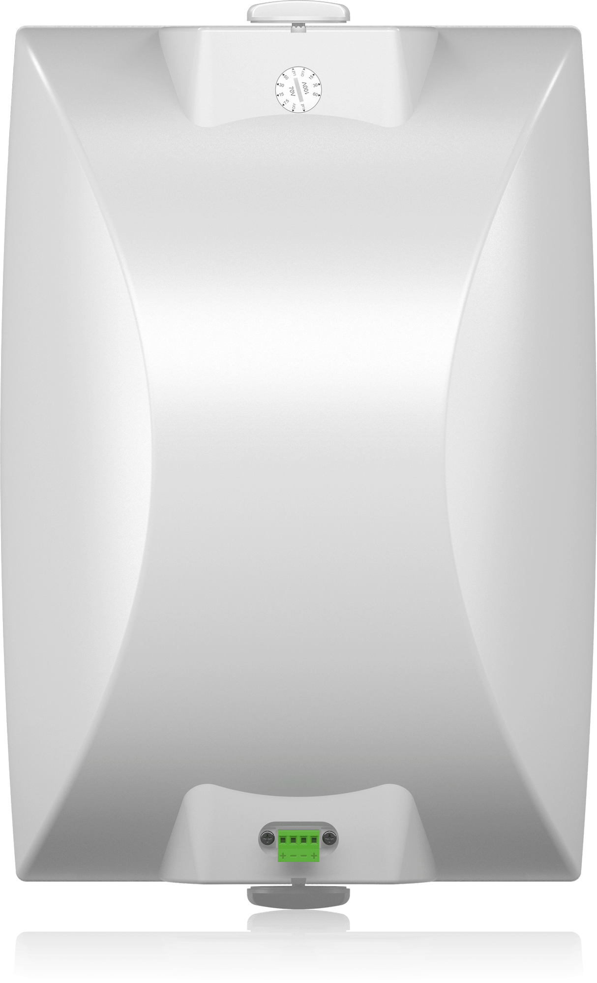 Tannoy DVS 8T-WH 8" Coaxial Surface-Mount Loudspeaker with Transformer for Installation Applications (White)