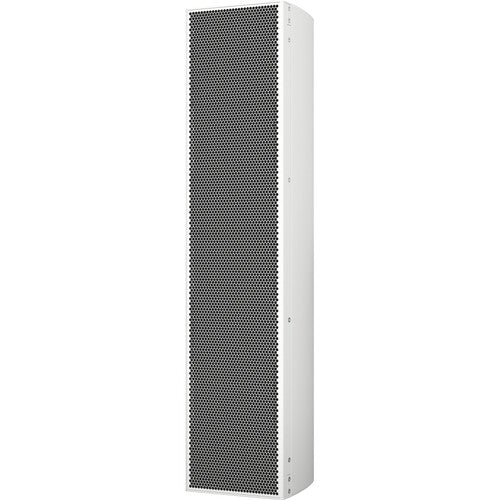 Tannoy QFLEX16LS-WP Digitally Steerable Powered Column Array Loudspeaker w/ 16 Independently Controlled Drivers, Integrated DSP and BeamEngine GUI Control for Life Safety Installation Applications (Weather Protected)