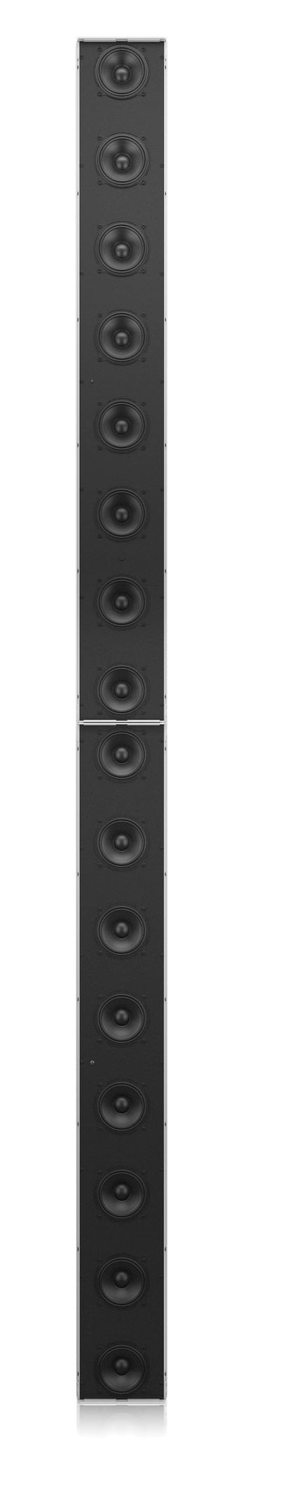Tannoy QFLEX 16LS-WP Digitally Steerable Powered Column Array Loudspeaker with 16 Independently Controlled Drivers, Integrated DSP and BeamEngine GUI Control for Life Safety Installation Applications (Weather Protected)