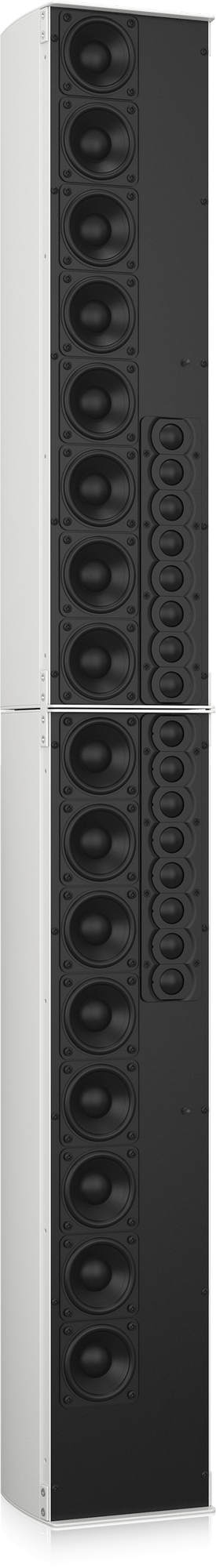 Tannoy QFLEX 32 Digitally Steerable Powered Column Array Loudspeaker with 32 Independently Controlled Drivers, Integrated DSP and BeamEngine GUI Control for Installation Applications