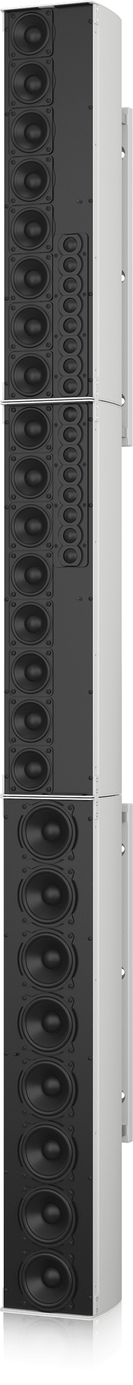 Tannoy QFLEX 40 Digitally Steerable Powered Column Array Loudspeaker with 40 Independently Controlled Drivers, Integrated DSP and BeamEngine GUI Control for Installation Applications