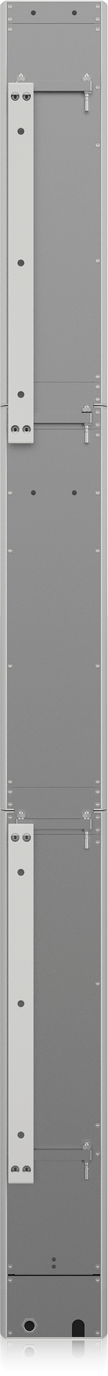 Tannoy QFLEX 40 Digitally Steerable Powered Column Array Loudspeaker with 40 Independently Controlled Drivers, Integrated DSP and BeamEngine GUI Control for Installation Applications