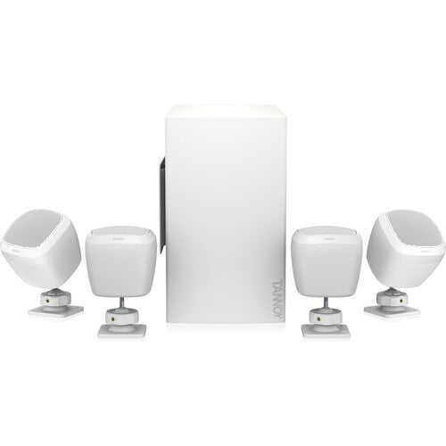 Tannoy SAT SUB 4PACK-WH Packaged Satellite-Subwoofer Loudspeaker System for Commercial Applications