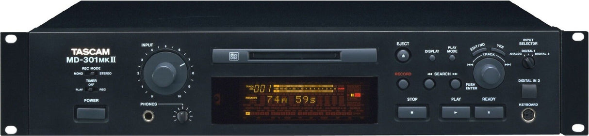 Tascam MD-301 MKII MD MiniDisc Recorder