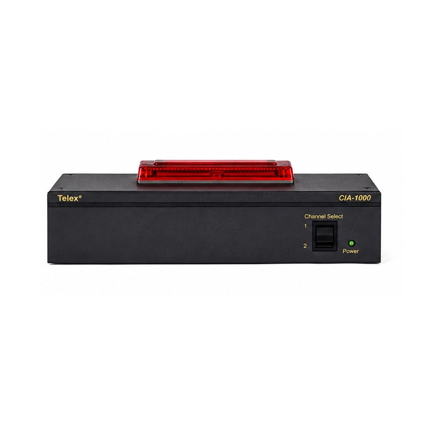 Telex CIA-1000 (TOP) F.01U.118.680 - Rackmount Call light indicator, Front Top