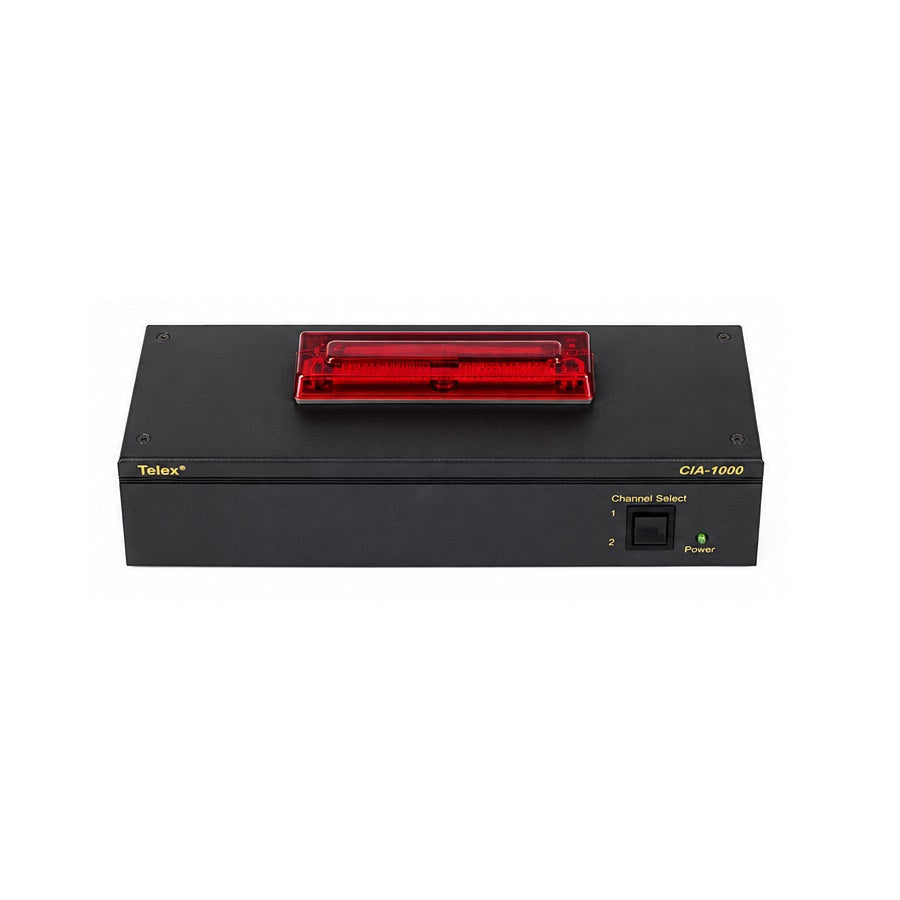 Telex CIA-1000 (TOP) F.01U.118.680 - Rackmount Call light indicator, Front Top