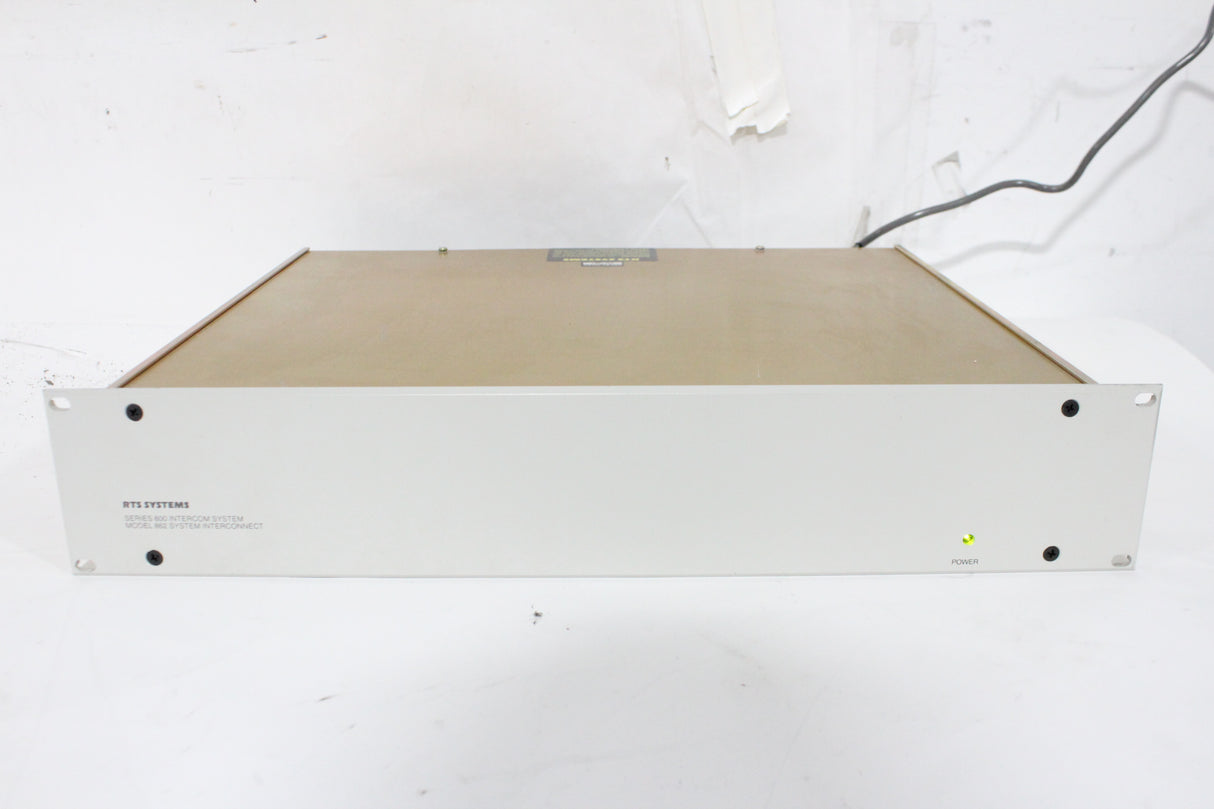 Telex RTS 800 Series 862 Intercom System Interconnect