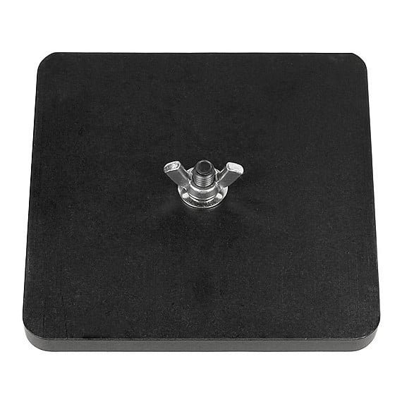The Light Source Slim Mega-Floor Stand Black Anodized SMFSB