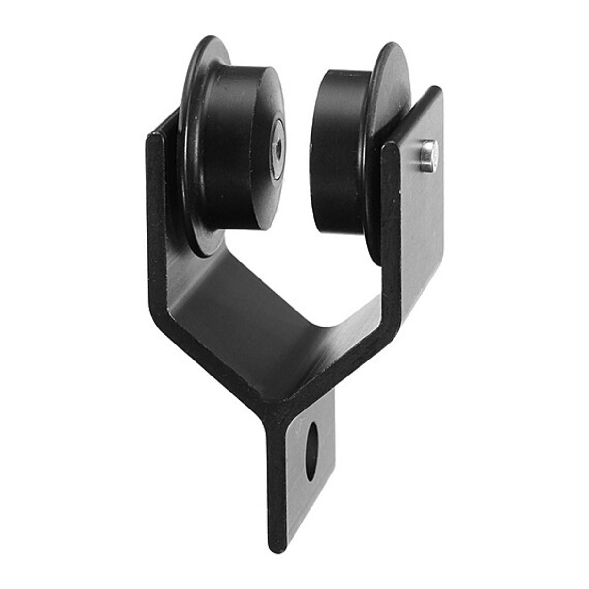 The Light Source M140 Curtain Carrier, Black Anodized