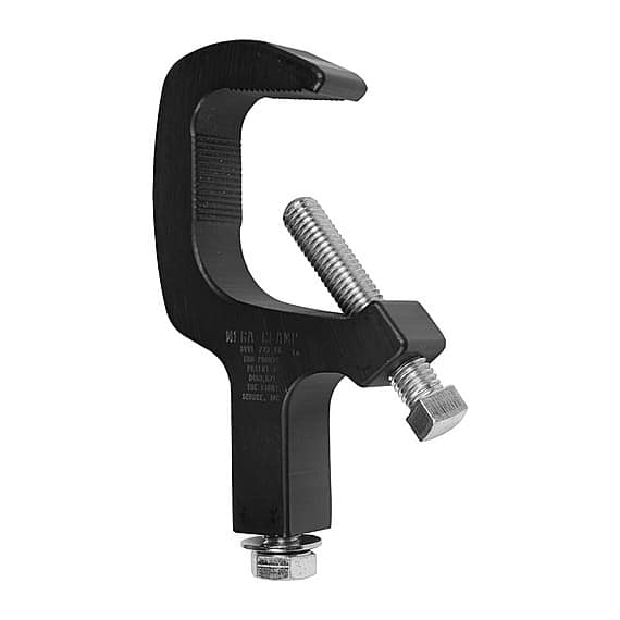 The Light Source Mega-Clamp Black w/ Zinc Bolts