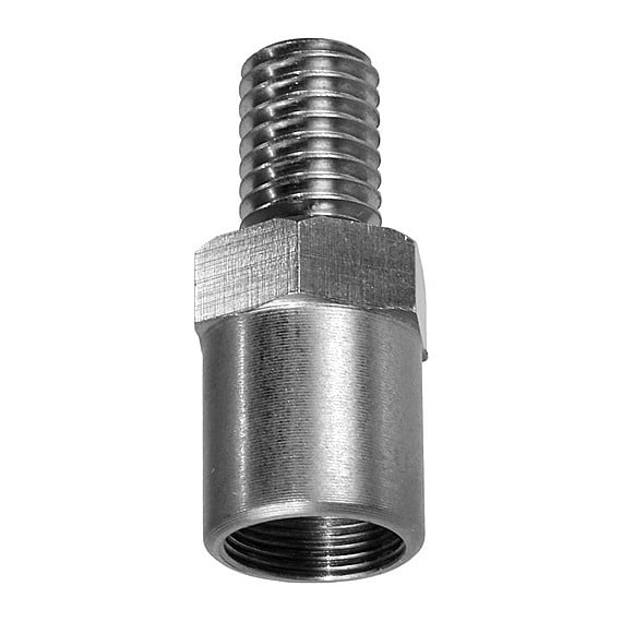 The Light Source Atlas Mic Stand Adapter, Silver, M-F, 1/2-13 Stud