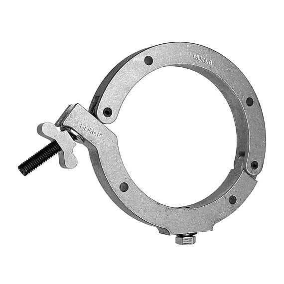 The Light Source Monstro-Coupler, 6" OD Tube, Counter Sunk, Silver