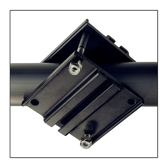 The Light Source Mega-Track Hanger, Short, Diagonal, Black