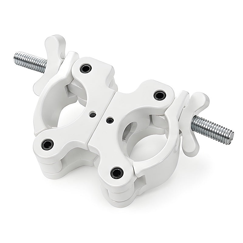 The Light Source Mega-Coupler, Swivel, White Powder Coat MLSW