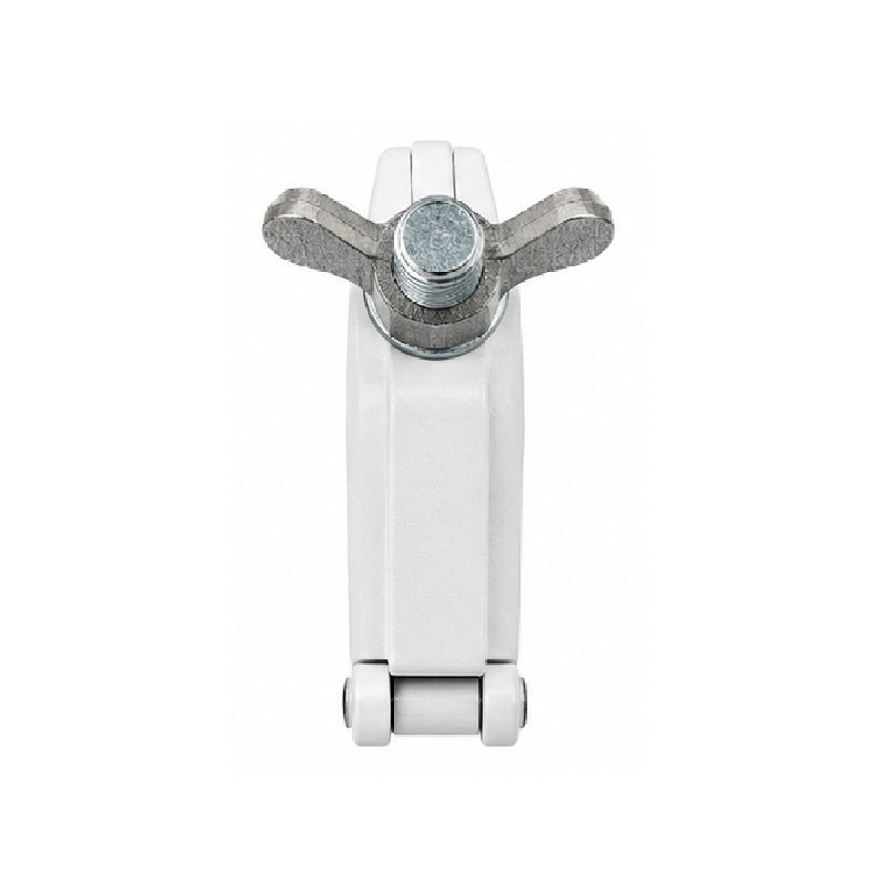 The Light SourceMega-Slim Coupler with 1/2" Flat Head Bolt, White Powder Coat MSCW-1/2CS