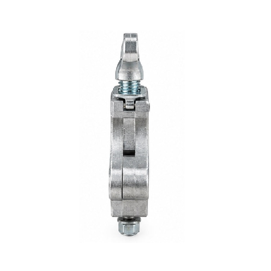 The Light Source Mega-Slim Coupler with 1/4" Flat Head Bolt, Silver MSCM-1/4CS